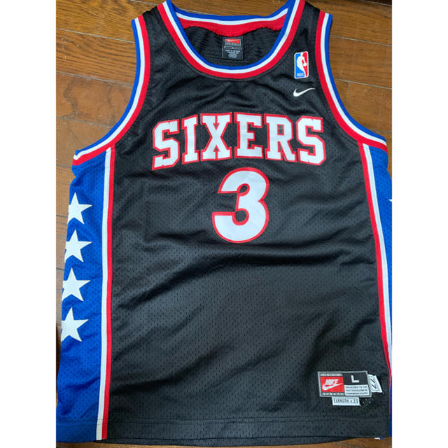 NIKE - NIKE NBA SIXERS IVERSON アイバーソン ユニフォーム の
