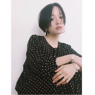 ザラ(ZARA)のzara ドットワンピース(ロングワンピース/マキシワンピース)