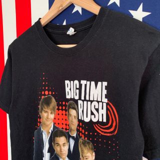 アンビル(Anvil)のUSA古着 BIG TIME RUSH ツアーTシャツ S(Tシャツ/カットソー(半袖/袖なし))