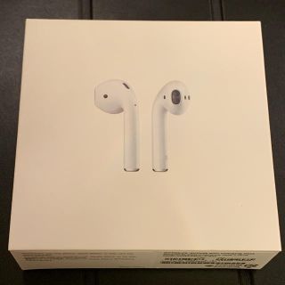 アップル(Apple)のairpods 2019年モデル 第2世代(ヘッドフォン/イヤフォン)