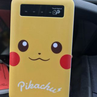 ポケモン(ポケモン)のピカチュウ のモバイルバッテリー(^^)(バッテリー/充電器)