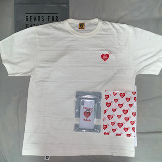 アベイシングエイプ(A BATHING APE)のGirlsDon'tCry×HumanMade TシャツXL iPhoneケース(Tシャツ/カットソー(半袖/袖なし))