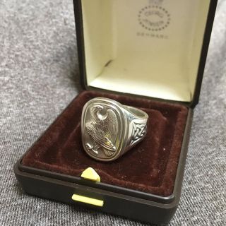 ジョージジェンセン(Georg Jensen)のジョージジェンセン　フランクリンミント　イーグルリング　21号(リング(指輪))