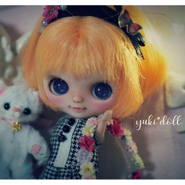 ❁❀yuki*doll✿✾ カスタムプチブライス ハンドメイドのぬいぐるみ/人形(人形)の商品写真