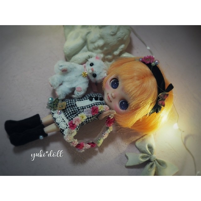 ❁❀yuki*doll✿✾ カスタムプチブライス ハンドメイドのぬいぐるみ/人形(人形)の商品写真