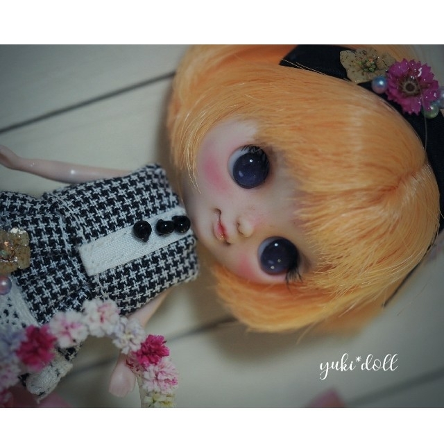 ❁❀yuki*doll✿✾ カスタムプチブライス ハンドメイドのぬいぐるみ/人形(人形)の商品写真