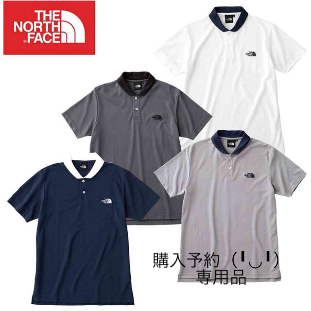 THE NORTH FACE(ザノースフェイス)のTNF マキシフレッシュクレリックポロ 白×紺 XL メンズのトップス(ポロシャツ)の商品写真