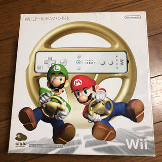 ウィー(Wii)のwii ゴールドハンドル(家庭用ゲームソフト)