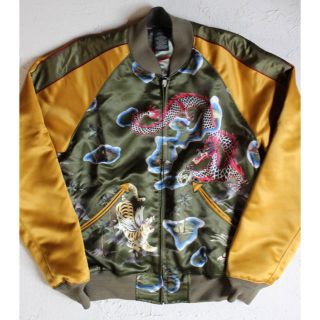 新品*RRL*リバーシブル ツアー ジャケット*M*スカジャン ダブル