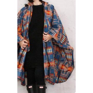 PENDLETON ペンドルトン　ポンチョ  ボタニカル