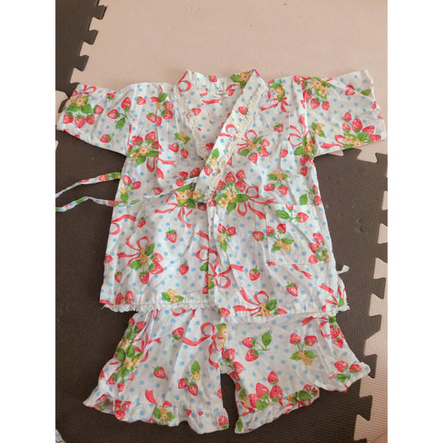 Combi mini(コンビミニ)の甚平 100 キッズ/ベビー/マタニティのキッズ服女の子用(90cm~)(甚平/浴衣)の商品写真