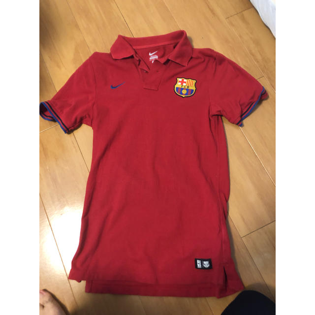 NIKE(ナイキ)のバルセロナ ポロシャツ S サッカー ユニフォーム 赤 ナイキ バルサ メンズのトップス(ポロシャツ)の商品写真