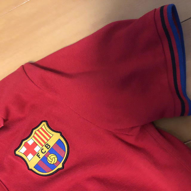 NIKE(ナイキ)のバルセロナ ポロシャツ S サッカー ユニフォーム 赤 ナイキ バルサ メンズのトップス(ポロシャツ)の商品写真