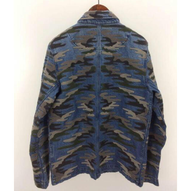 DENHAM(デンハム)のDENHAM  デニムジャケット  Gジャン  カモフラ  コラボ メンズのジャケット/アウター(Gジャン/デニムジャケット)の商品写真