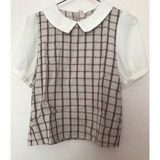 レトロガール(RETRO GIRL)のあっぷるぱい様専用☆レトロガール チェック シャツ(シャツ/ブラウス(半袖/袖なし))