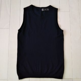 ザラ(ZARA)の〈ZARA〉黒 ノースリーブ(タンクトップ)