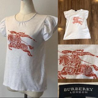 バーバリー(BURBERRY)のBURBERRY LONDONバーバリー ビックホース プリント 半袖カットソー(カットソー(半袖/袖なし))