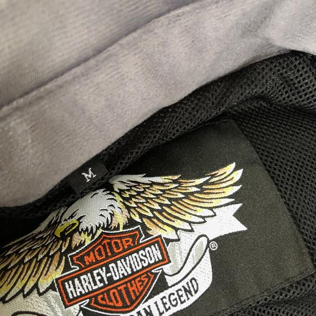 Harley Davidson(ハーレーダビッドソン)のHARLEY ハーレー ポケタッブル ライトブルゾン 日本Lサイズ 自動車/バイクのバイク(装備/装具)の商品写真