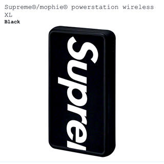 シュプリーム(Supreme)の【確実正規品】Supreme mophie powerstation Black(バッテリー/充電器)