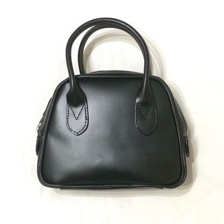 コムデギャルソン(COMME des GARCONS)の美品 コムデギャルソン 青山 レザー バッグ 台形 吉田カバン(ハンドバッグ)