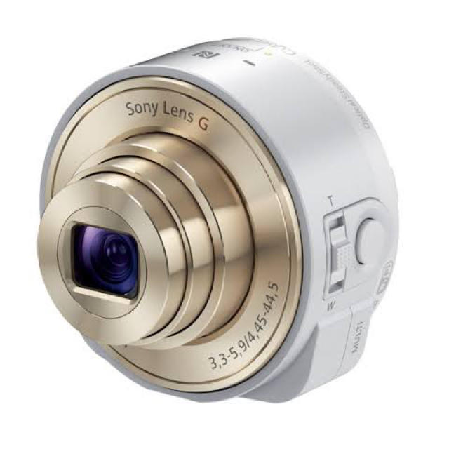 SONY(ソニー)のSONY Cyber-Shot QX DSC-QX10(W) スマホ/家電/カメラのカメラ(コンパクトデジタルカメラ)の商品写真