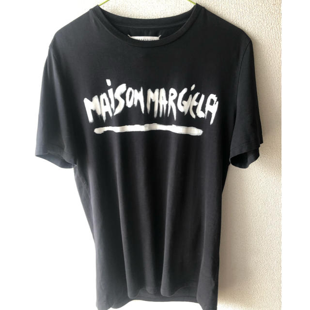 メンズMaison Margiela 16ss ペンキロゴ Tシャツ