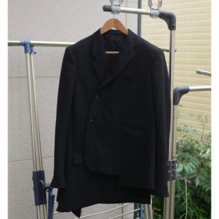 85aw コムデギャルソンオムプリュス レーヨンロングジャケット