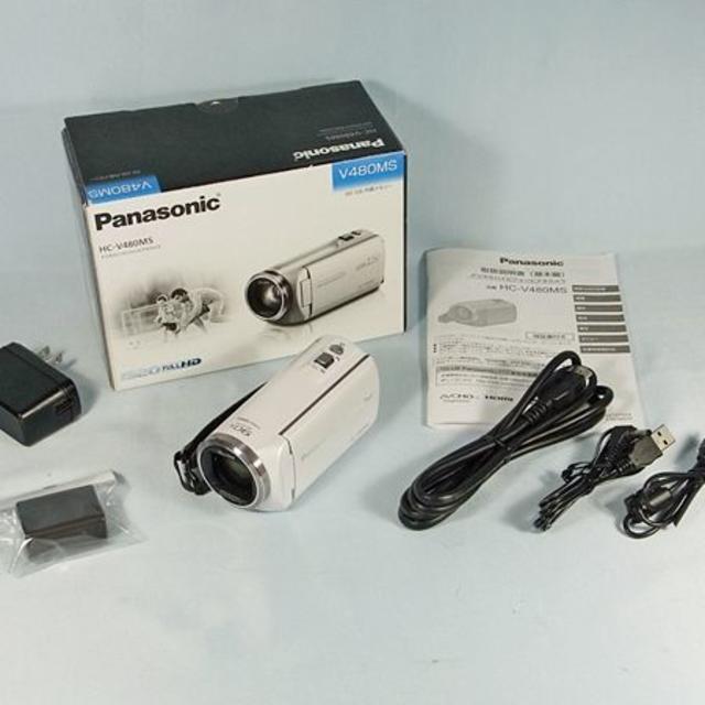 Panasonic ビデオカメラ HC-V480MS 美品 送料込みビデオカメラ