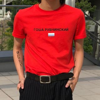 ブラックコムデギャルソン(BLACK COMME des GARCONS)のGosha rubchinskiy Tシャツ(Tシャツ/カットソー(半袖/袖なし))