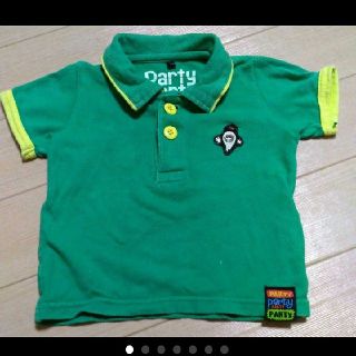 パーティーパーティー(PARTYPARTY)のparty party❁おばけポロシャツ❁70(Ｔシャツ)