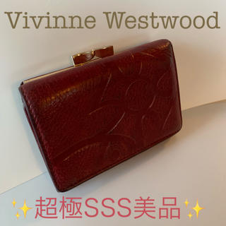 ヴィヴィアンウエストウッド(Vivienne Westwood)のヴィアンウエストウッド　折財布　がま口財布 ワインレッド(財布)