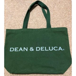 ディーンアンドデルーカ(DEAN & DELUCA)のDEAN & DELUCA ★ ユーズド＊トートバッグ大 限定色カーキです！(エコバッグ)