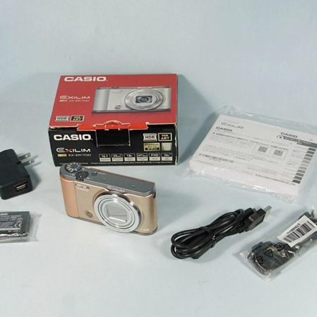 CASIO(カシオ)のカシオ EXILIM EX-ZR1700 自撮り対応デジカメ 送料込み スマホ/家電/カメラのカメラ(コンパクトデジタルカメラ)の商品写真