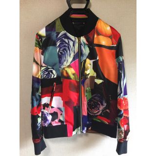 ポールスミス(Paul Smith)のポールスミス ブルゾン MA-1 Mサイズ ローズ 薔薇 Paul Smith(ブルゾン)