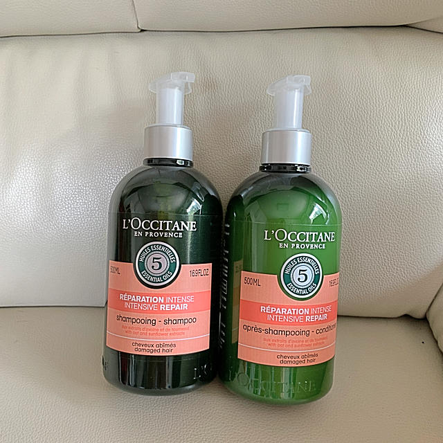 L'OCCITANE ファイブハーブスRシャンプー&コンディショナー 500ml 1