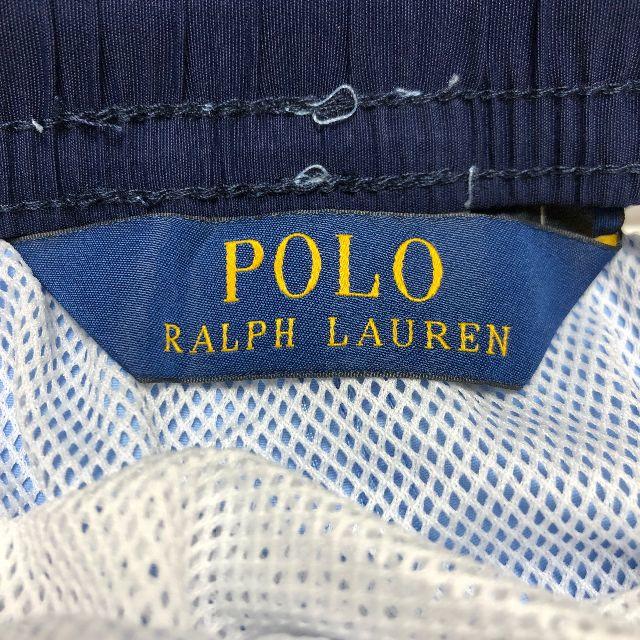 POLO RALPH LAUREN(ポロラルフローレン)の新品 ポロ ラルフローレン ポニー スイム ショーツ 水着 M 青 P026 メンズの水着/浴衣(水着)の商品写真
