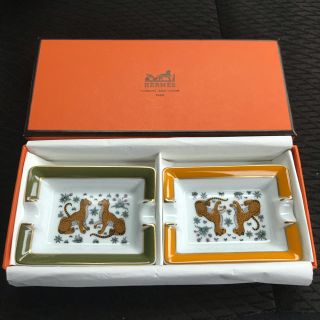 エルメス(Hermes)の新品☆エルメス  アッシュトレイ ２個セット(灰皿)