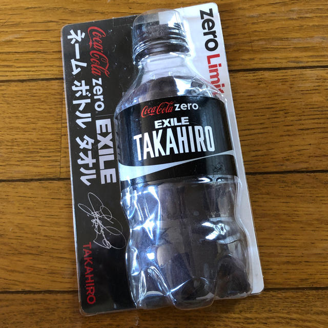 コカ コーラ コカコーラ Zero Limit ネームボトルタオル Takahiroの通販 By Buy コカコーラならラクマ