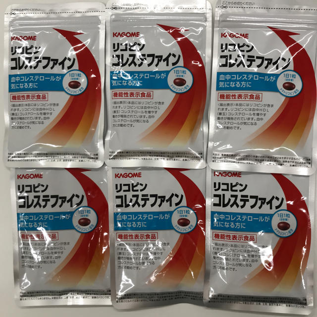 食品/飲料/酒【おまとめ大特価！】リコピンコレステファイン ６袋セット