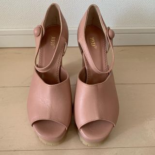 レッドヴァレンティノ(RED VALENTINO)のRed Valentino ピンク ベージュ サイズ36(ハイヒール/パンプス)