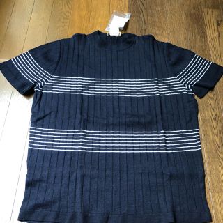 エルメス(Hermes)のエルメス メンズ 麻ニット Lサイズ 新品(Tシャツ/カットソー(半袖/袖なし))