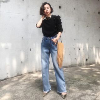 アメリヴィンテージ(Ameri VINTAGE)のAmeri VINTAGE CONVERSION WAIST DENIM(デニム/ジーンズ)