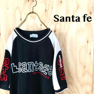 サンタフェ(Santafe)のこうき様 Santa fe サイド刺繍 ビッグ刺繍 バイカラーtシャツ 菅田将暉(Tシャツ/カットソー(半袖/袖なし))