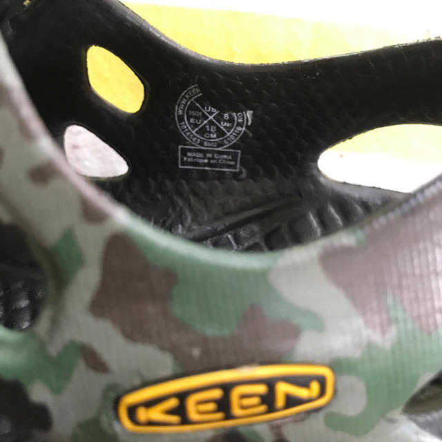 KEEN(キーン)のkeen  サンダル １６センチ  美品 キッズ/ベビー/マタニティのキッズ靴/シューズ(15cm~)(サンダル)の商品写真