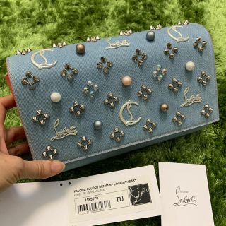 ルブタン(Christian Louboutin) デニム ショルダーバッグ(レディース ...