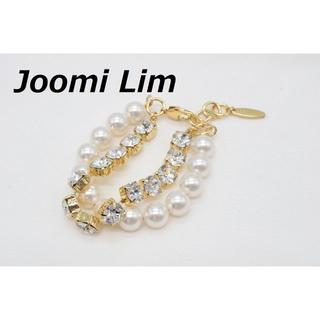 P439 Joomi Lim ジューミリム パール ストーン 2連 ブレスレット(ブレスレット/バングル)