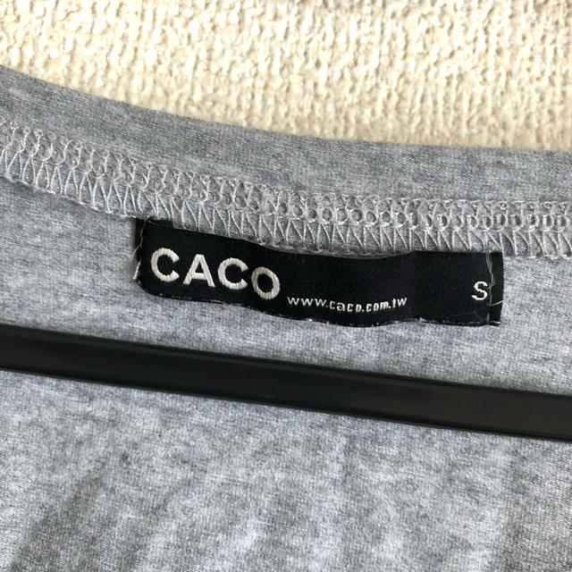 CACO Tシャツ グレー レディースのトップス(Tシャツ(半袖/袖なし))の商品写真