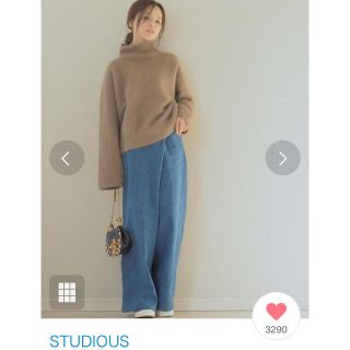 ステュディオス(STUDIOUS)の【完売品】studious×田中亜希子 コラボデニム (デニム/ジーンズ)