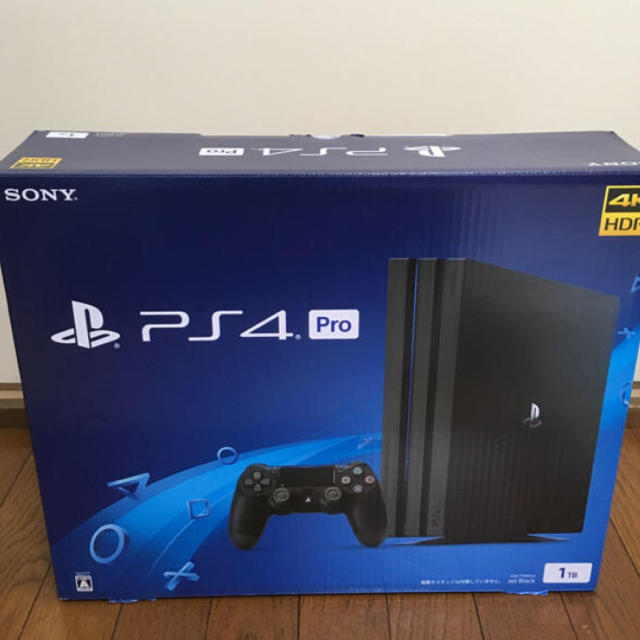 ps4 pro 1TB ブラック 美品