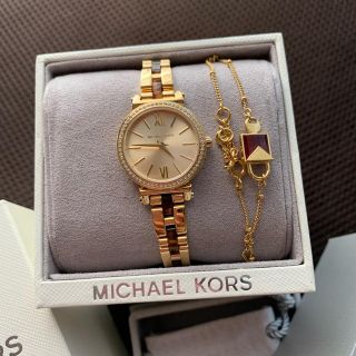 マイケルコース(Michael Kors)のマイケルコース  時計とブレスのセット(腕時計)